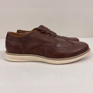 Nautica Wingdeck 2 Oxford Brown casual dress shoe